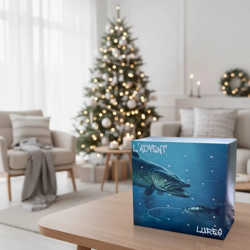 Fishing Advent Calendar 24 Lures Freshwater & Saltwater