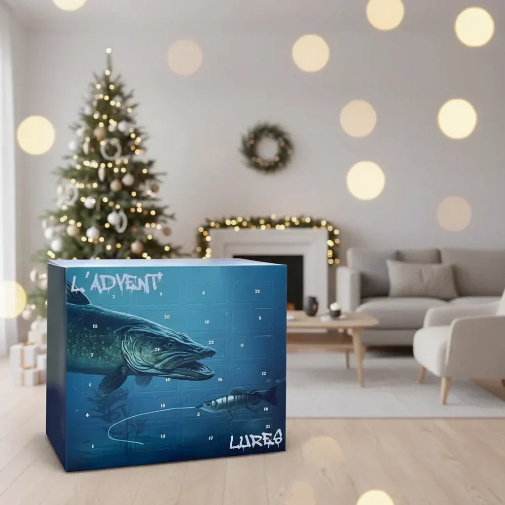 Fishing Advent Calendar 24 Lures Freshwater & Saltwater
