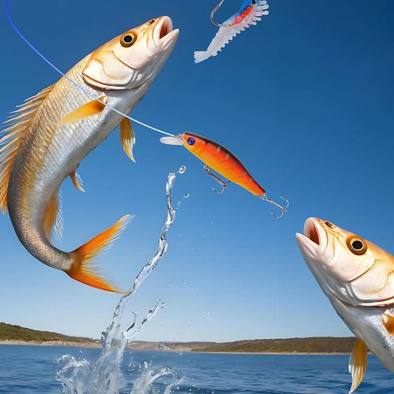 Fishing Tackle Advent Calendar 24-Day Countdown Lures & Hooks