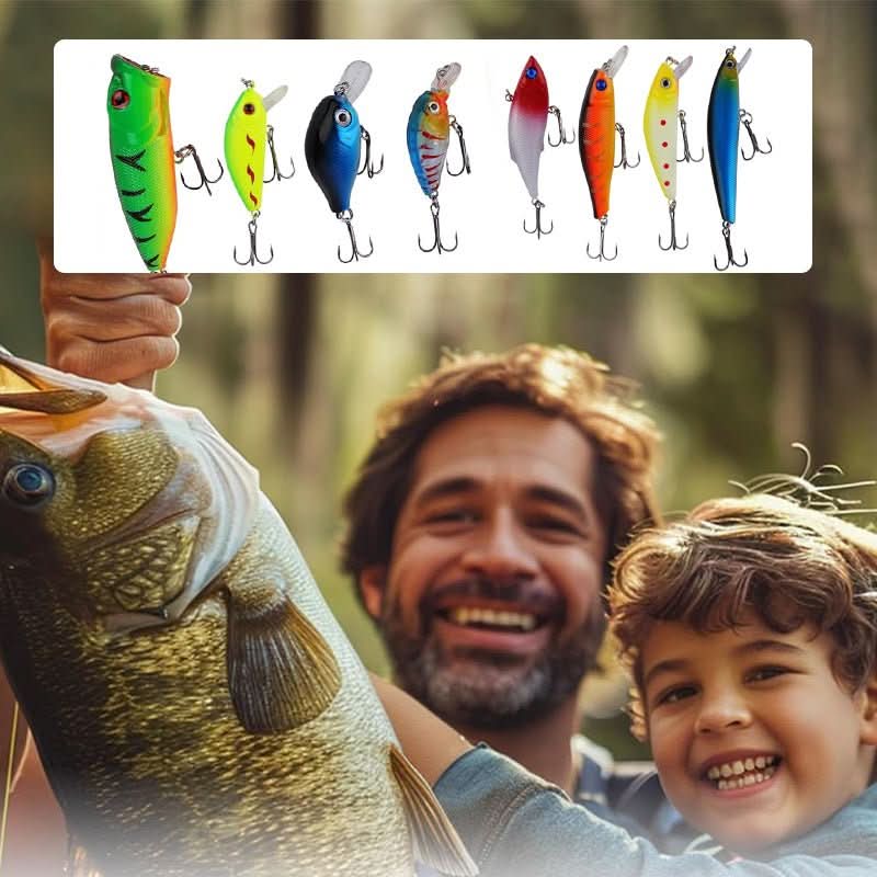 Fishing Tackle Advent Calendar 24-Day Countdown Lures & Hooks