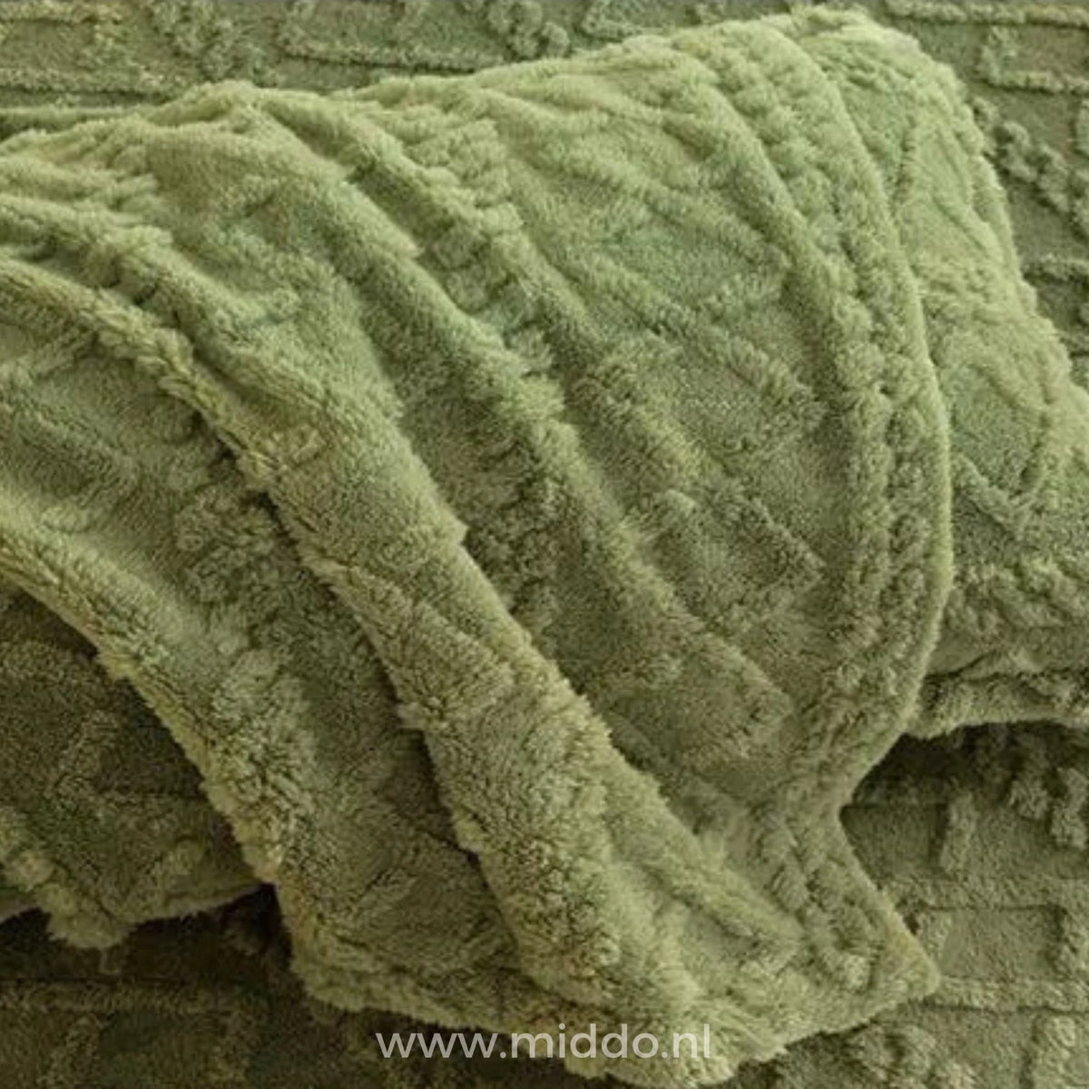 Fitted Sheet Set Velour Fleece All-Around Elastic Pillowcases Included