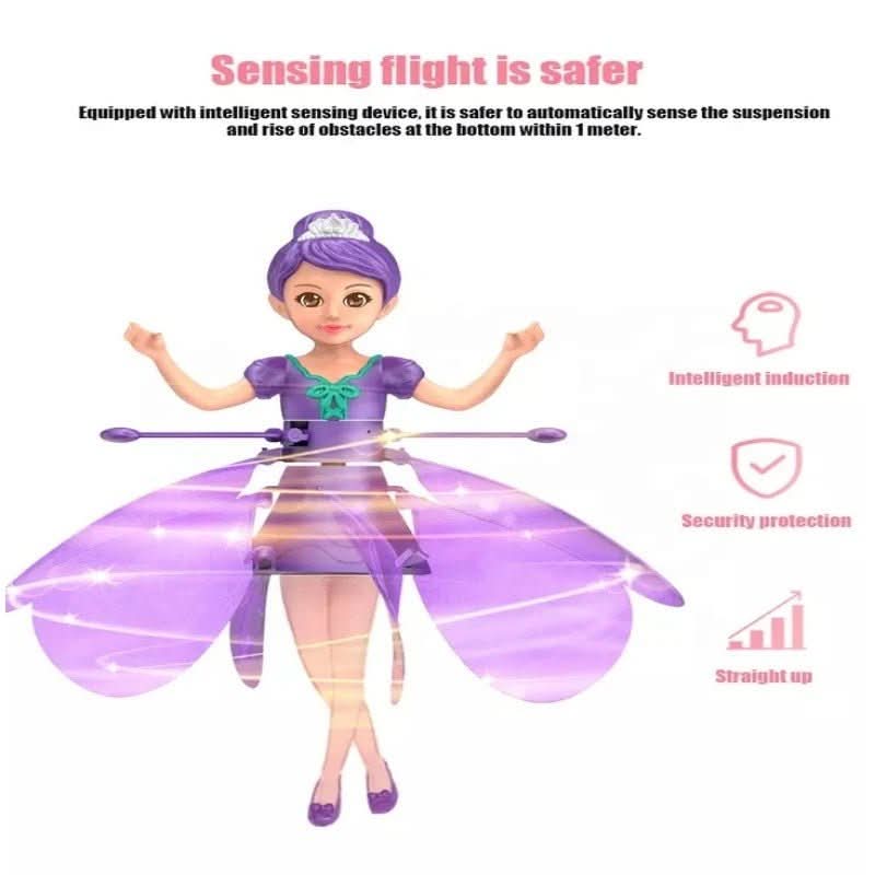 Flying Toy Gesture-Controlled LED Lights Indoor & Outdoor Use