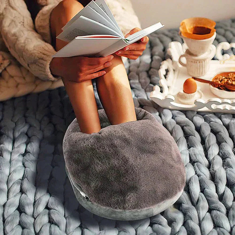 Foot Warmer Electric XL Adjustable Heat Washable Lining