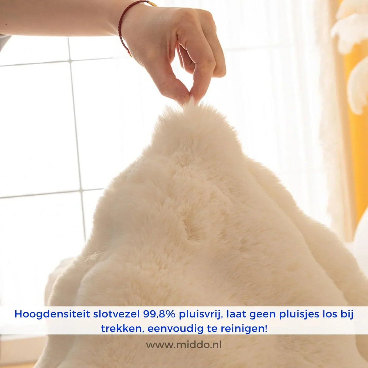 Furniture Cover Plush Non-Slip Scratch-Resistant