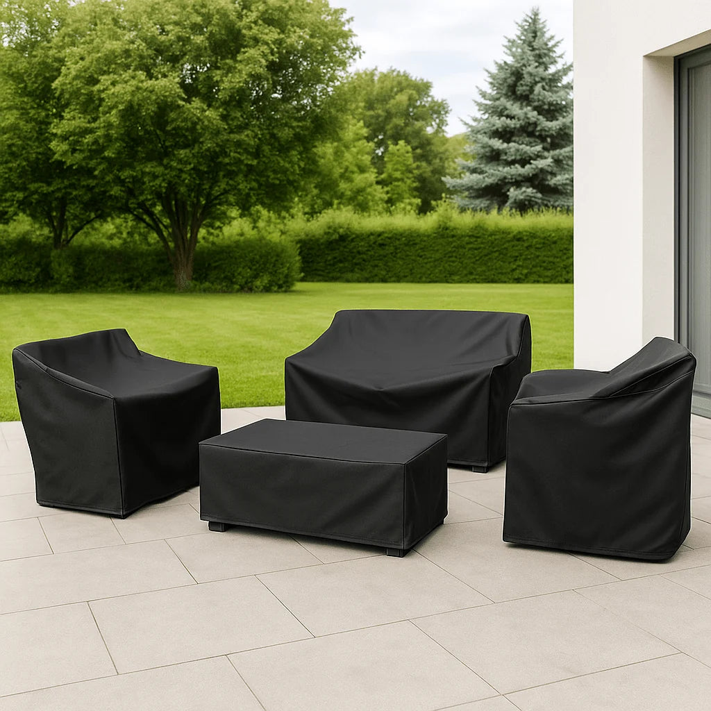 Garden Furniture Cover Water-Repellent Polyester UV-Resistant