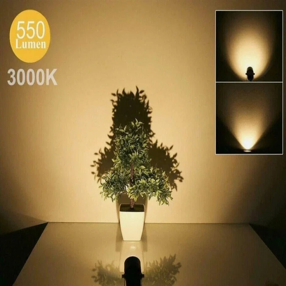 Garden Spotlights LED 10-Pack Adjustable Weather-Resistant