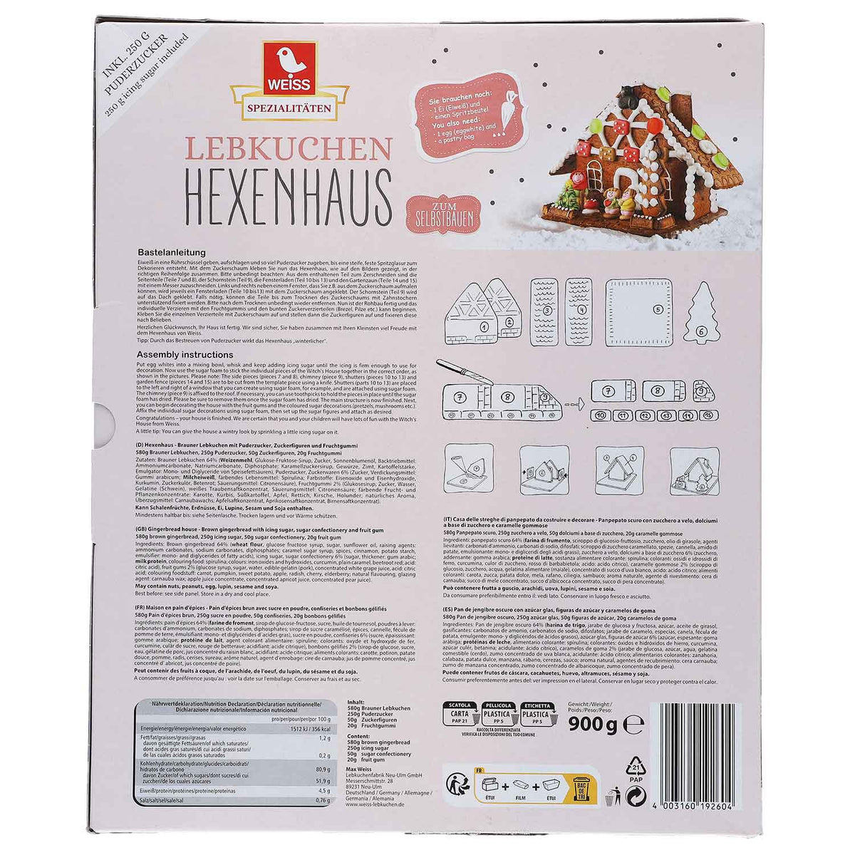 Gingerbread House Sweet & Spicy 31.75 Oz