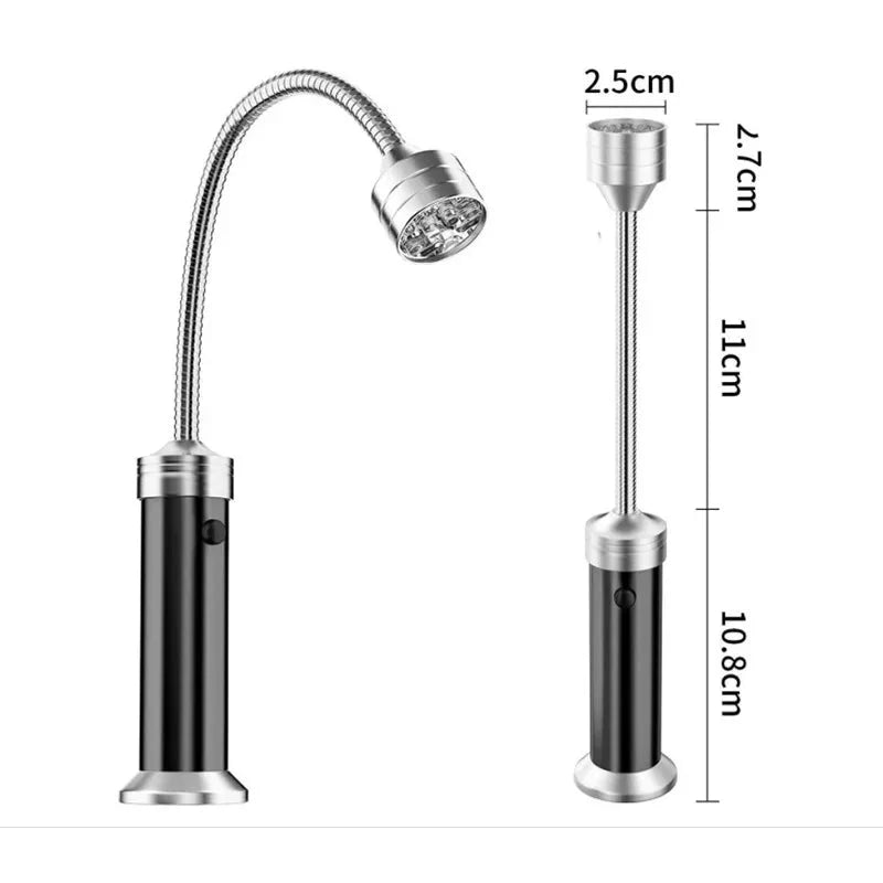 Grill Light Adjustable LED Magnetic Base Flexible Gooseneck