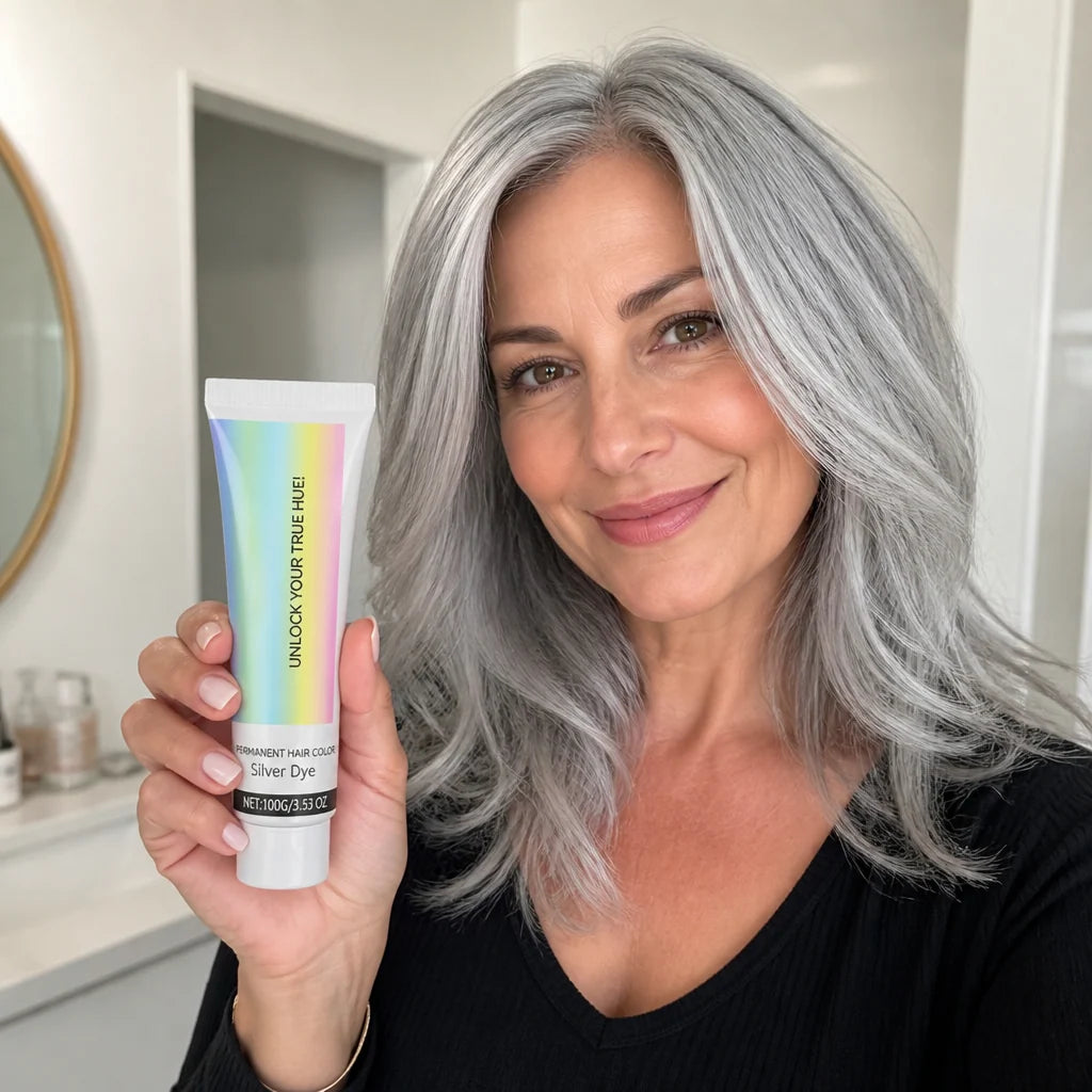 Hair Color Buildable Silver Ammonia-Free Sulfate-Free Paraben-Free
