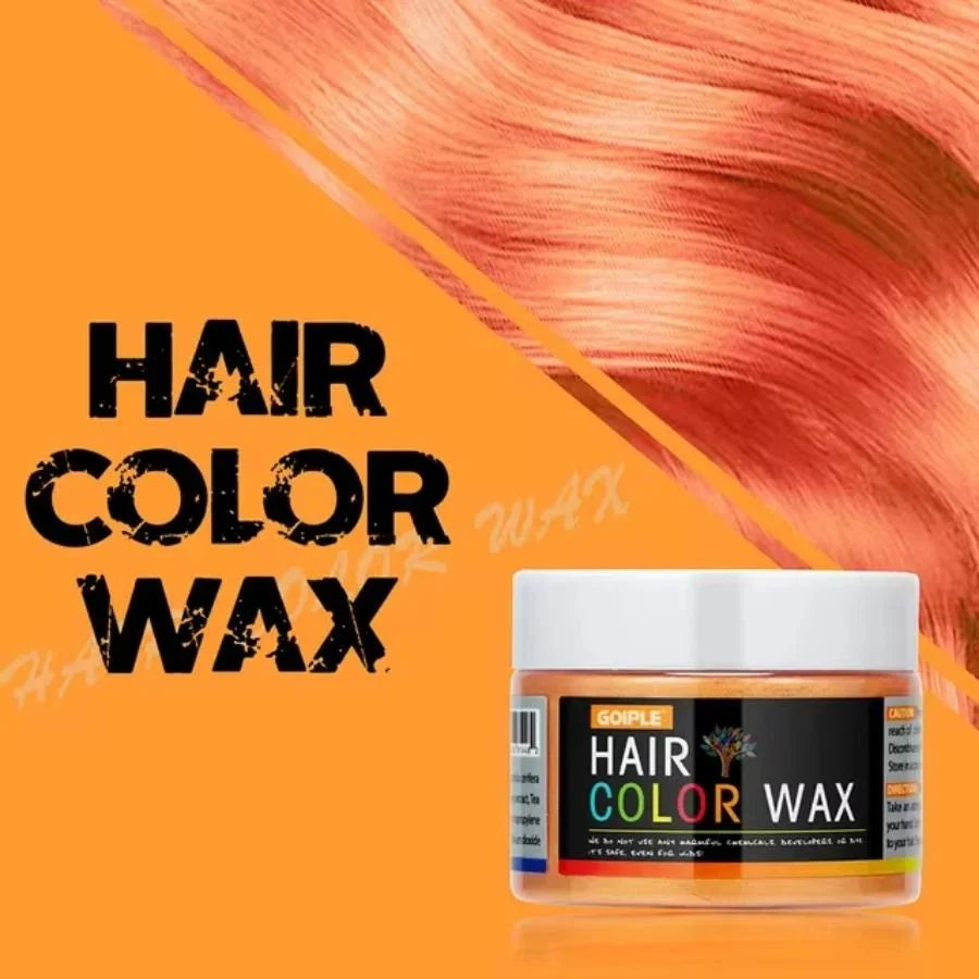 Hair Color Wax Temporary Washable for Hair & Beard