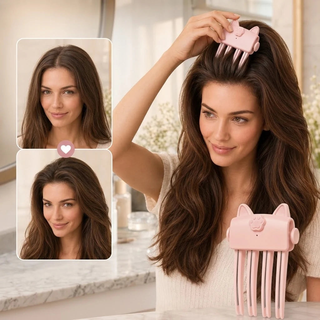 Hair Root Volumizer Cordless Adjustable Heat Settings