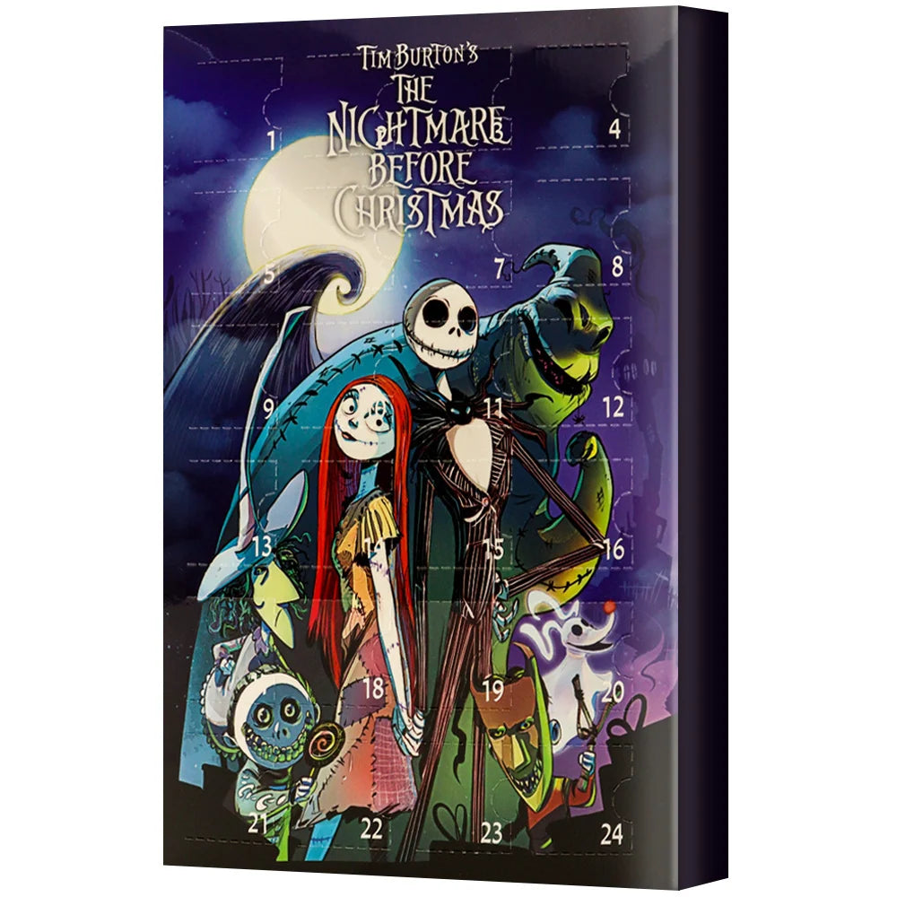Halloween Advent Calendar 24 Surprise Figures Plastic