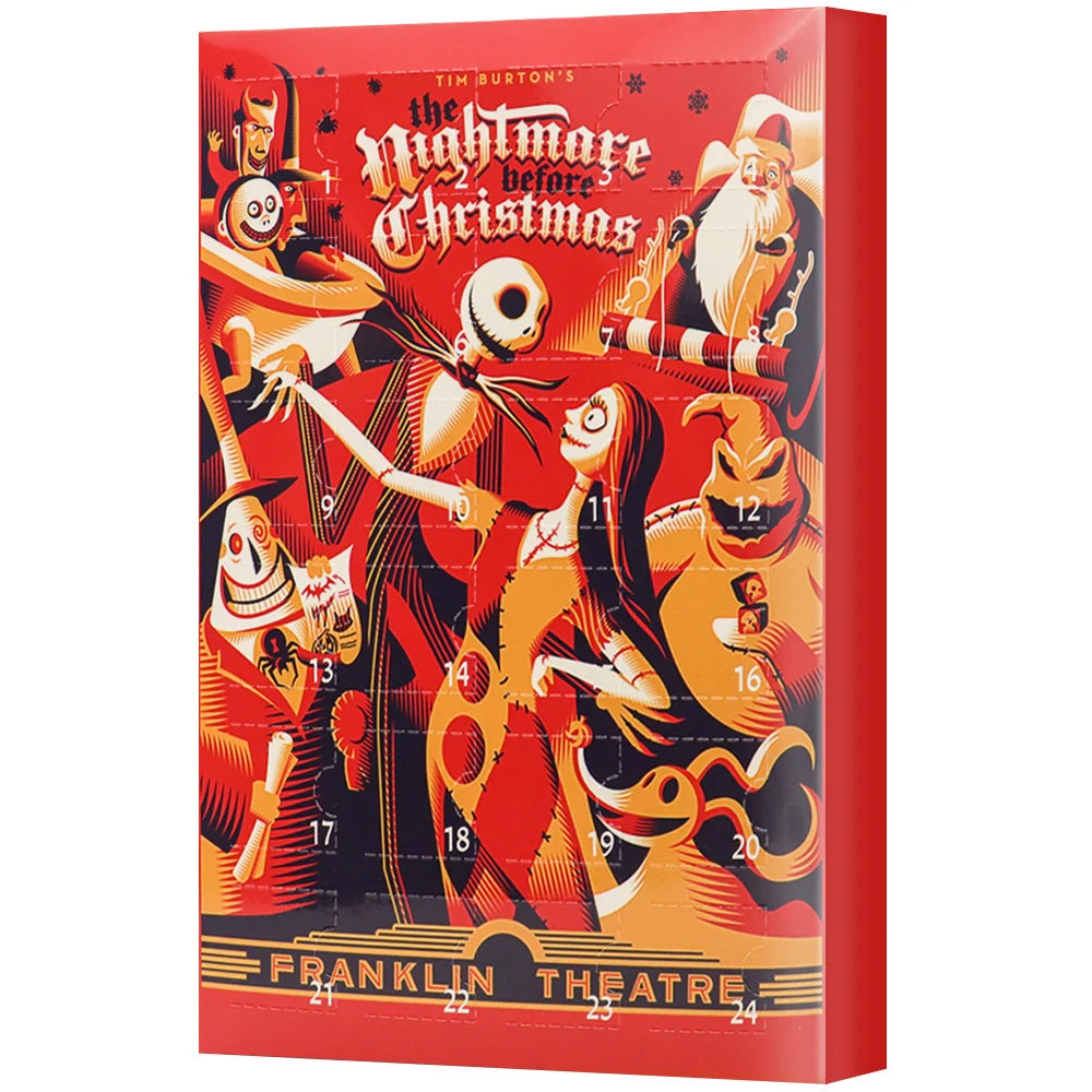 Halloween Advent Calendar 24 Surprise Figures Plastic