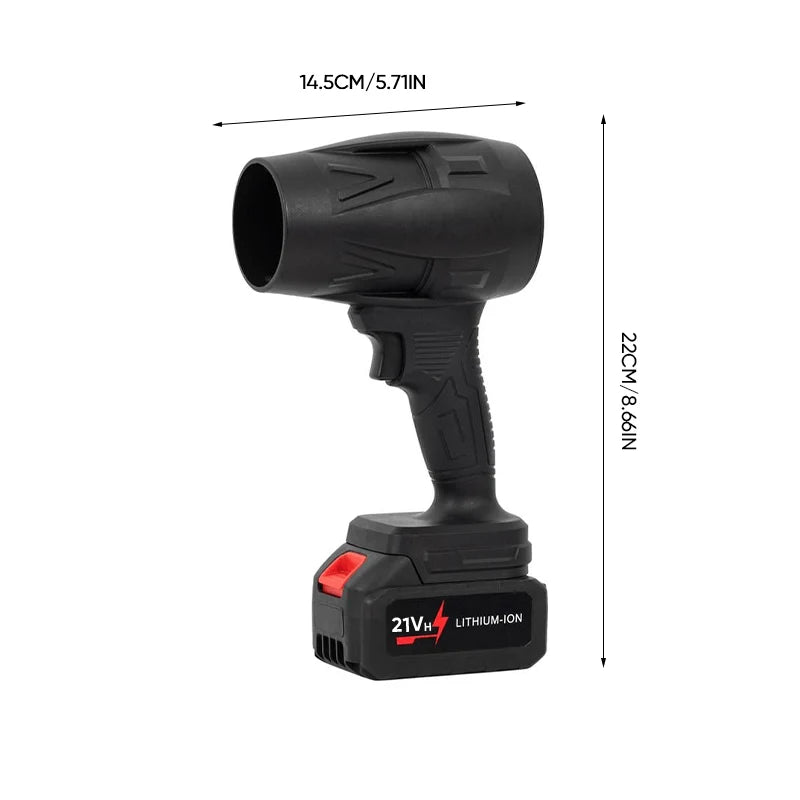 Handheld Air Blower 1050W Adjustable Airflow With Attachments