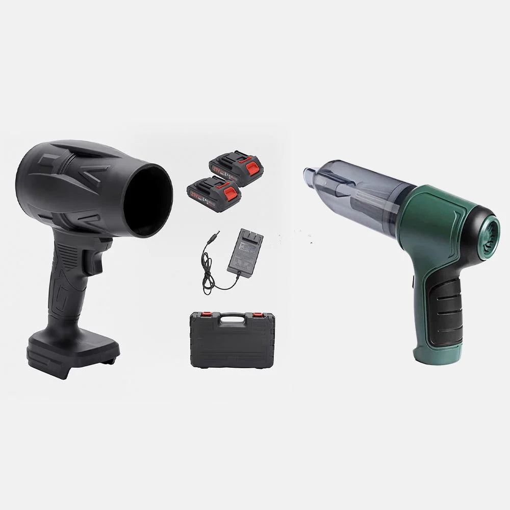 Handheld Air Blower 1050W Adjustable Airflow With Attachments