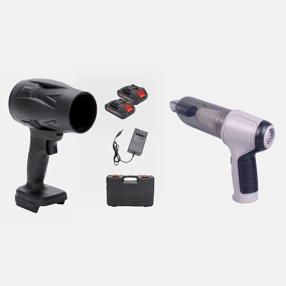 Handheld Air Blower 1050W Adjustable Airflow With Attachments