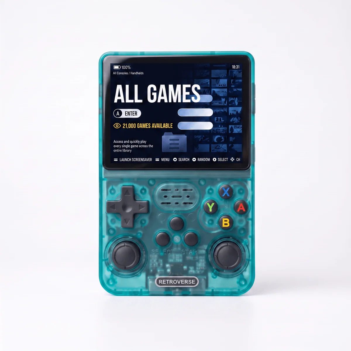 Handheld Game Console Retro Portable 64GB Storage