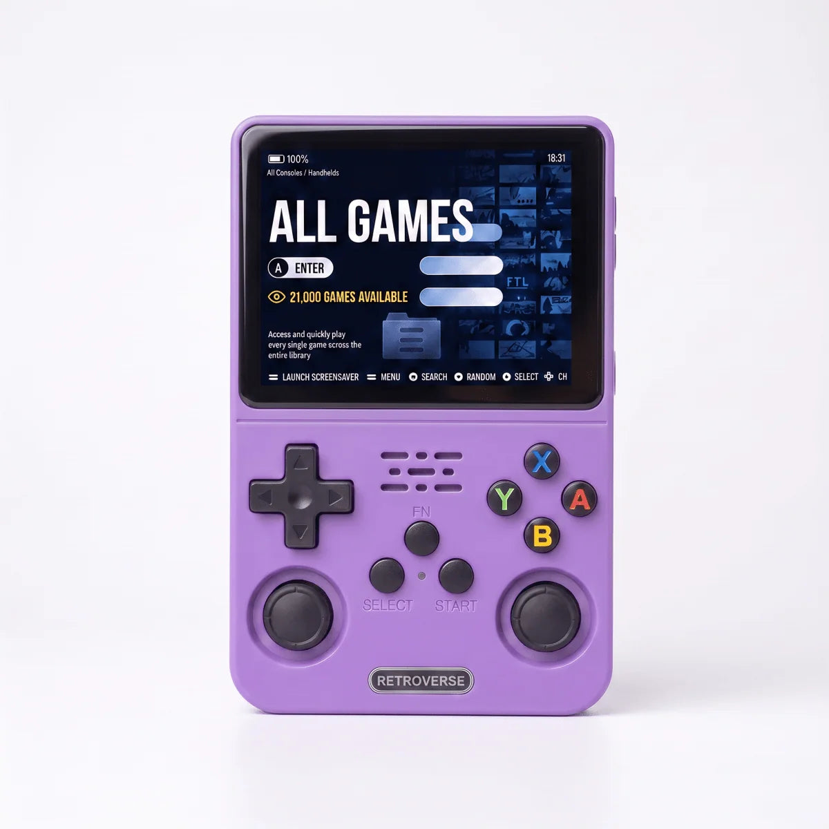 Handheld Game Console Retro Portable 64GB Storage