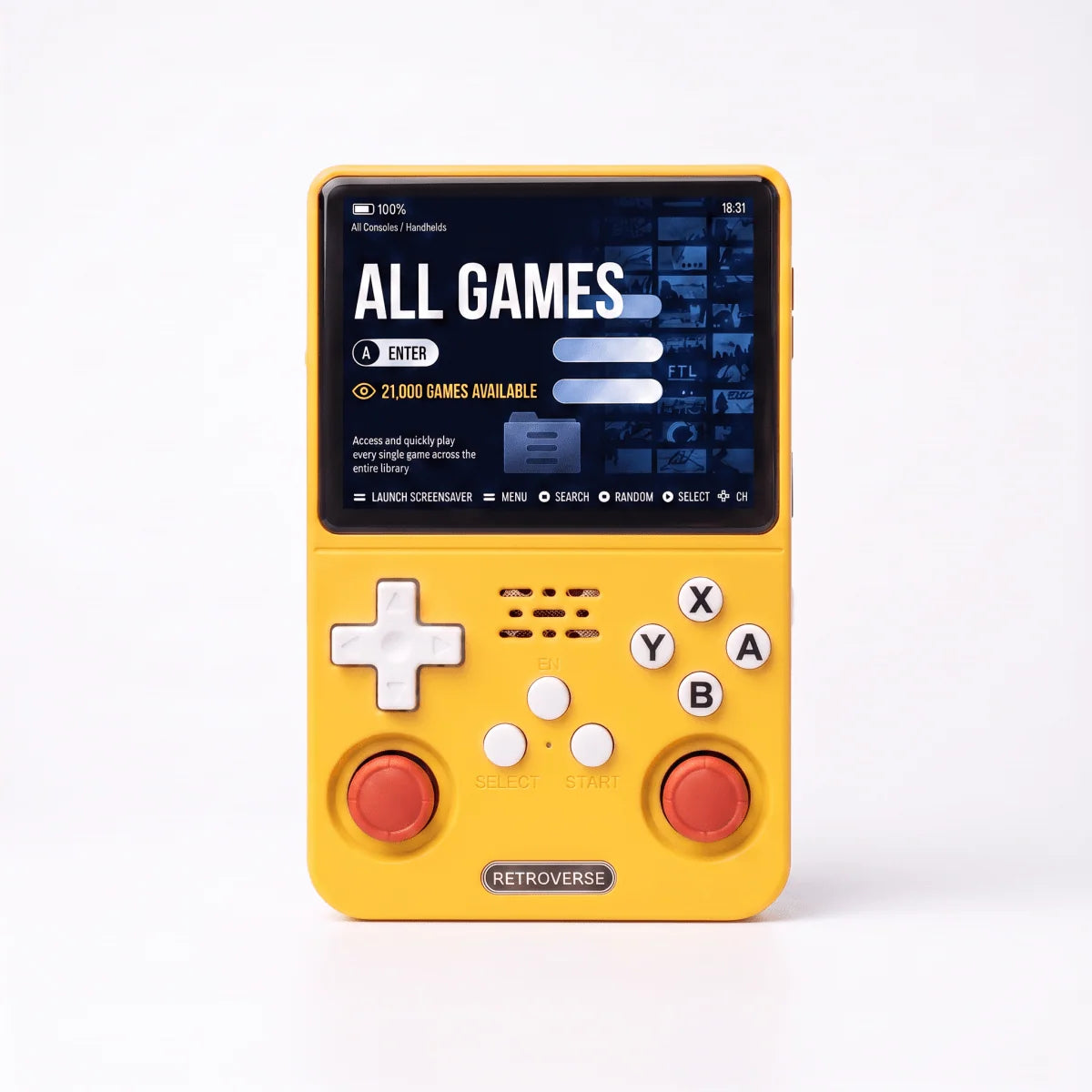 Handheld Game Console Retro Portable 64GB Storage