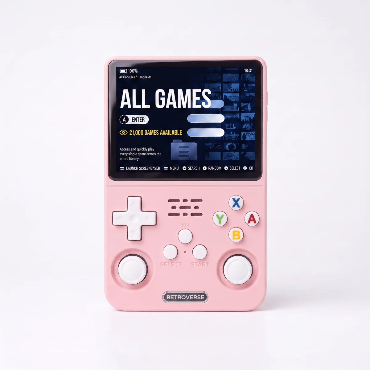 Handheld Game Console Retro Portable 64GB Storage