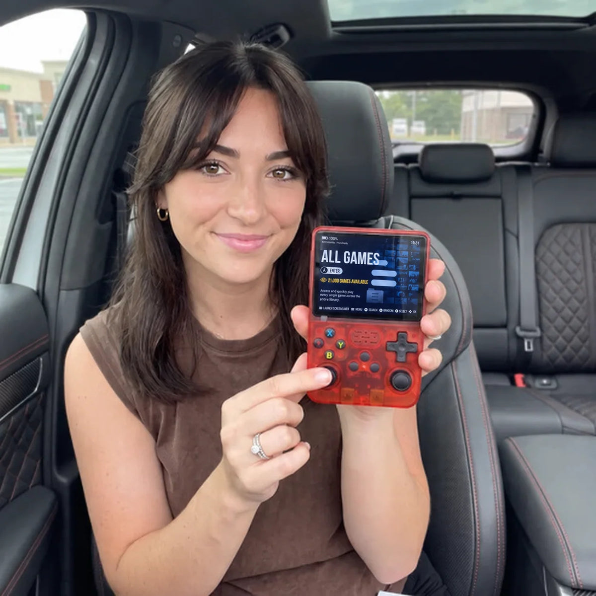 Handheld Game Console Retro Portable 64GB Storage