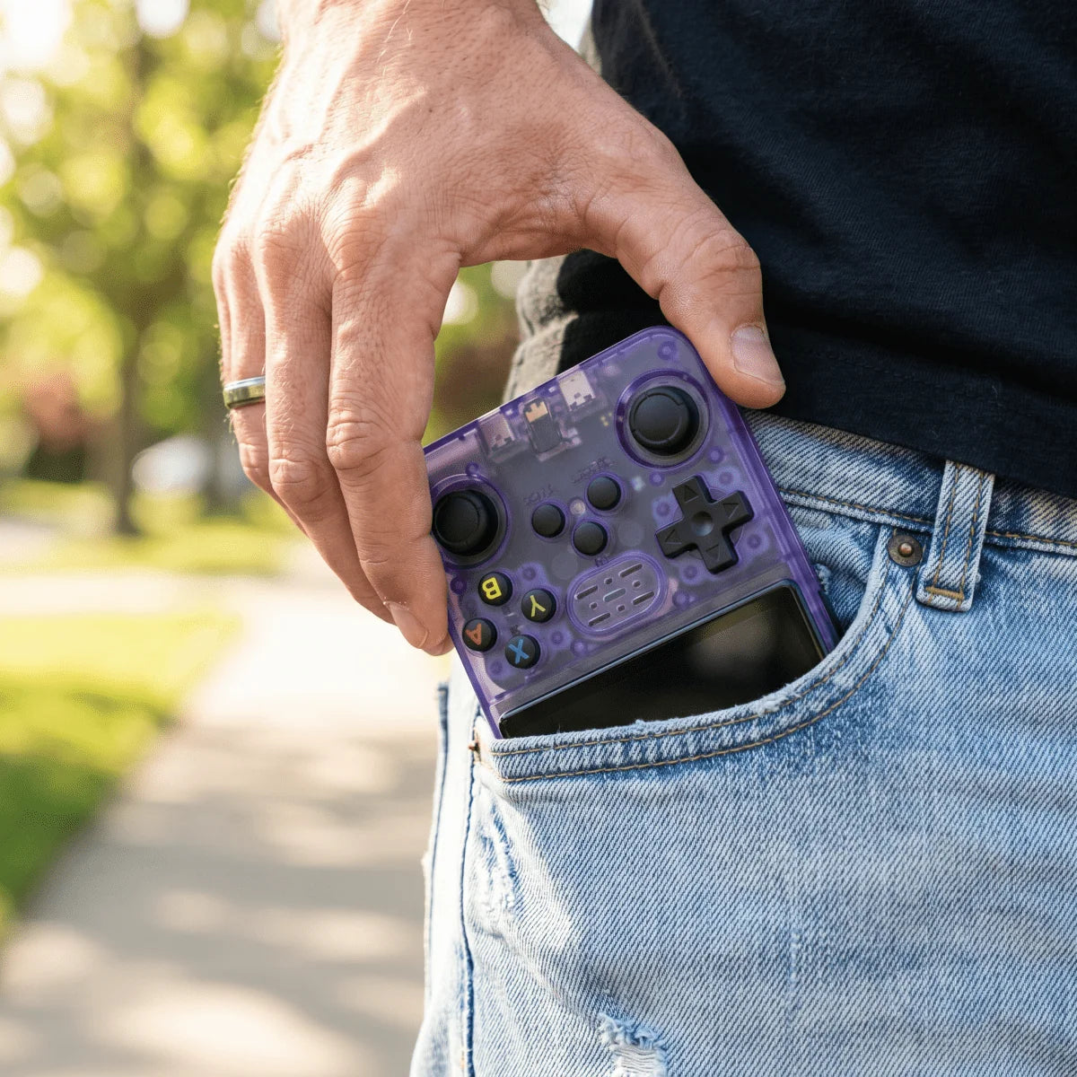 Handheld Game Console Retro Portable 64GB Storage