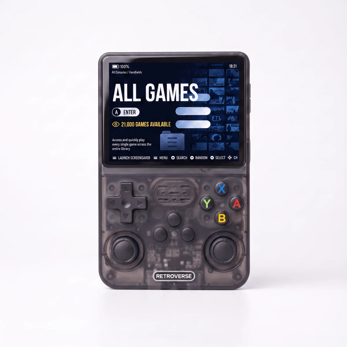 Handheld Game Console Retro Portable 64GB Storage