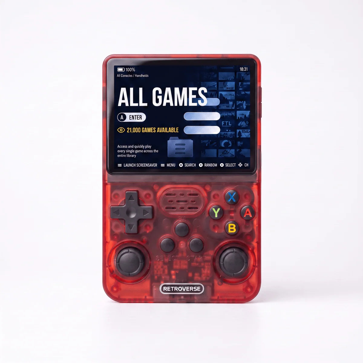 Handheld Game Console Retro Portable 64GB Storage