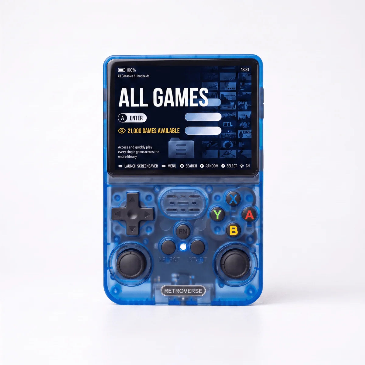 Handheld Game Console Retro Portable 64GB Storage