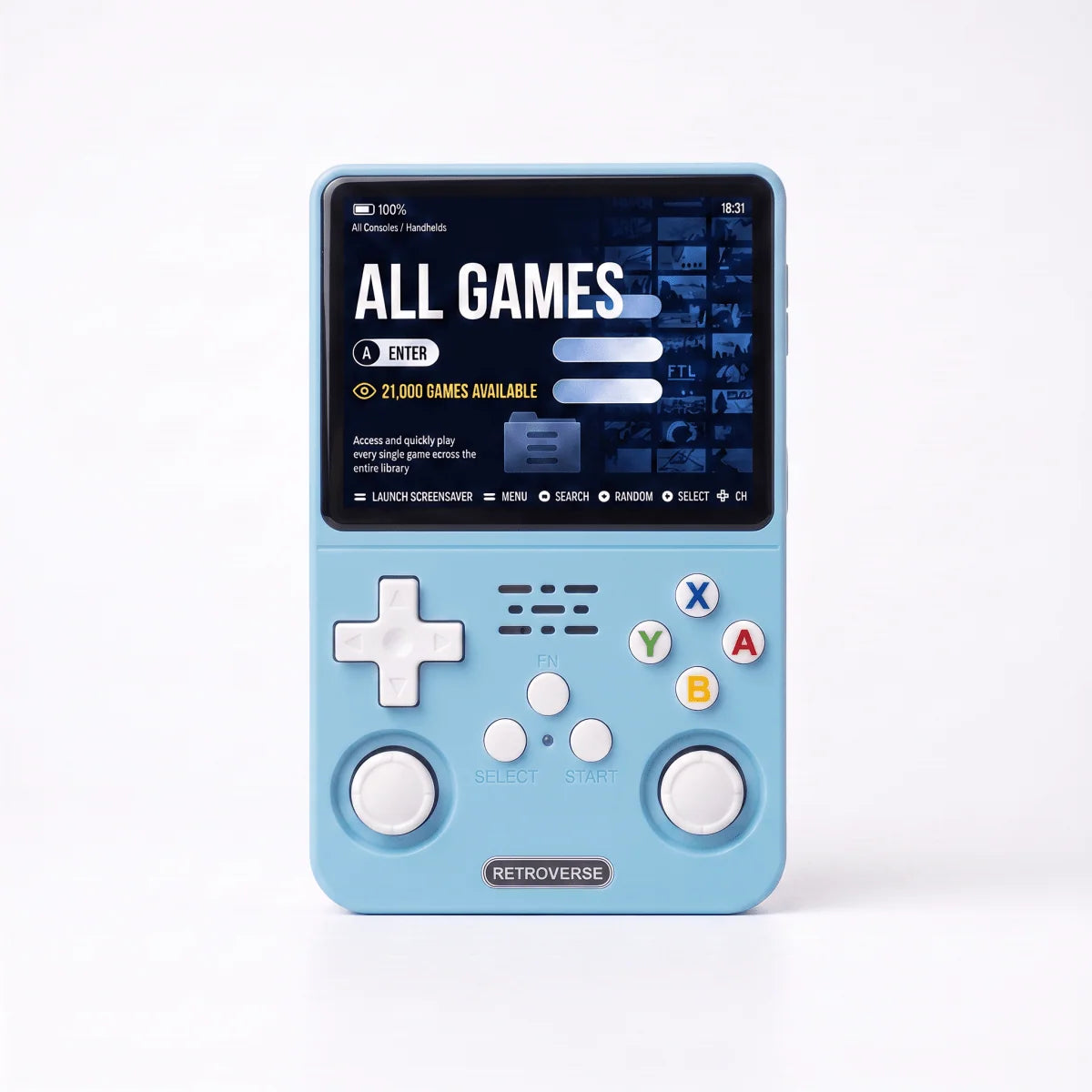 Handheld Game Console Retro Portable 64GB Storage