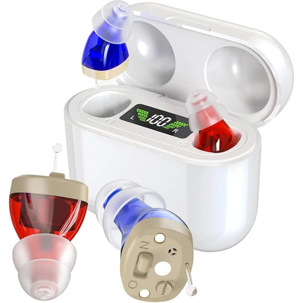 Hearing Aid In-Ear Rechargeable Noise Reduction