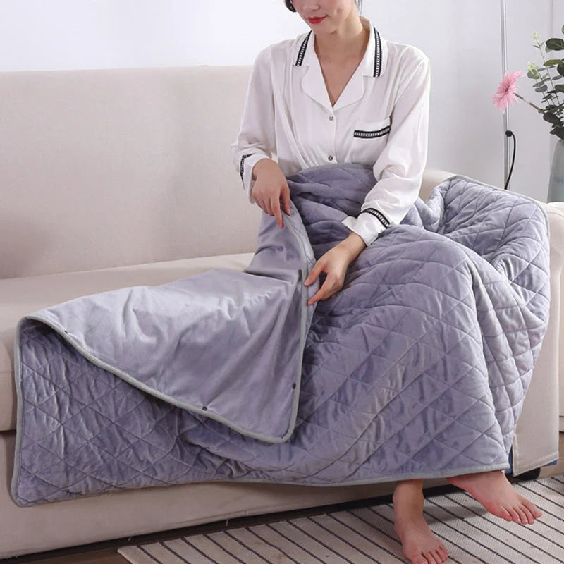 Heated Blanket USB-Powered Soft Lightweight