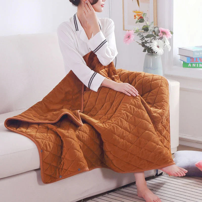 Heated Blanket USB-Powered Soft Lightweight