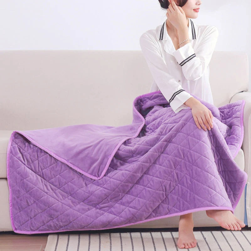 Heated Blanket USB-Powered Soft Lightweight