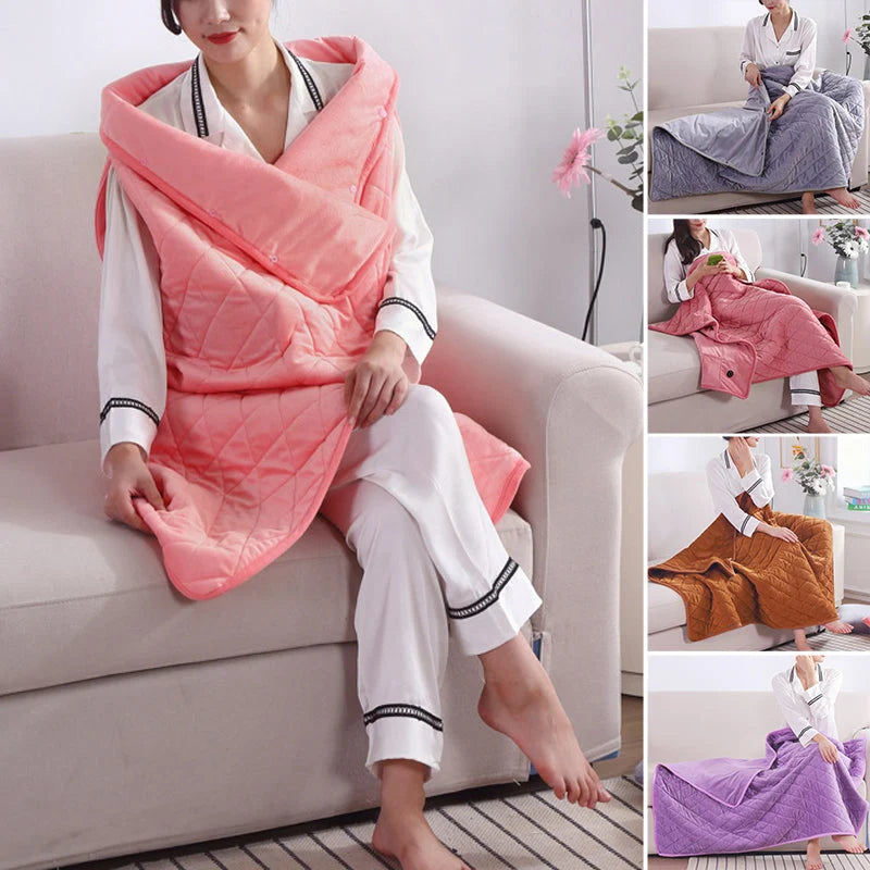 Heated Blanket USB-Powered Soft Lightweight