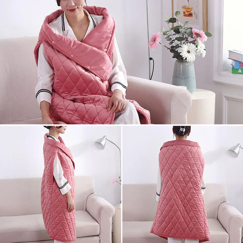 Heated Blanket USB-Powered Soft Lightweight