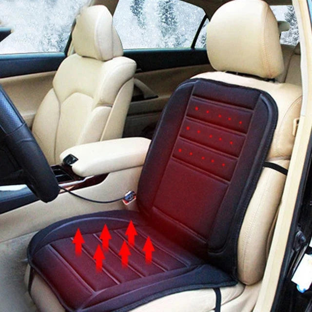 Heated Car Seat Cover 12V Seat & Back Heating