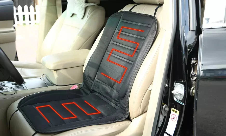 Heated Car Seat Cover 12V Seat & Back Heating