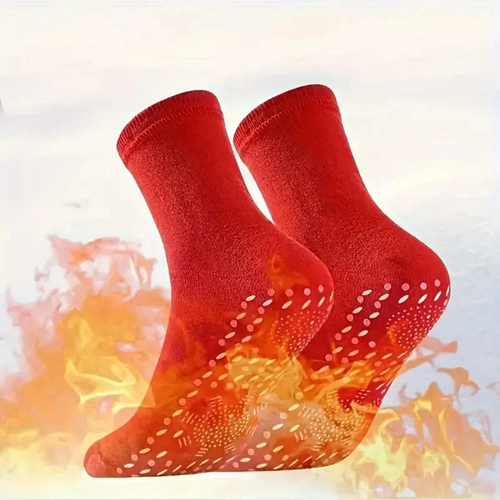 Heated Socks Rechargeable Adjustable Heat LED Indicators