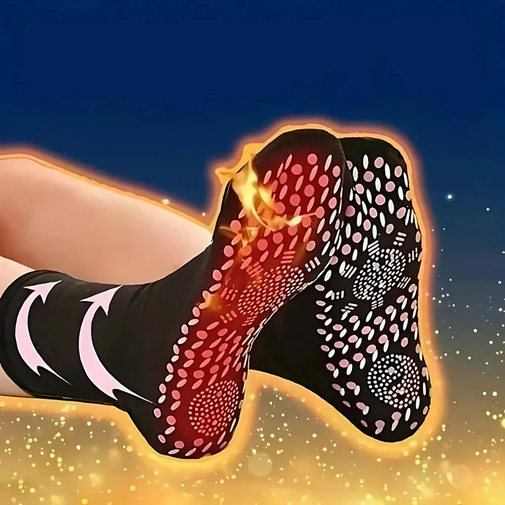 Heated Socks Rechargeable Adjustable Heat LED Indicators