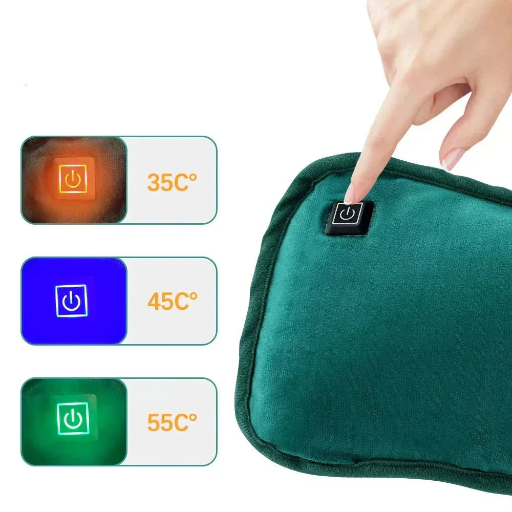 Heating Pad Fast-Heating Adjustable Heat Settings USB-Powered