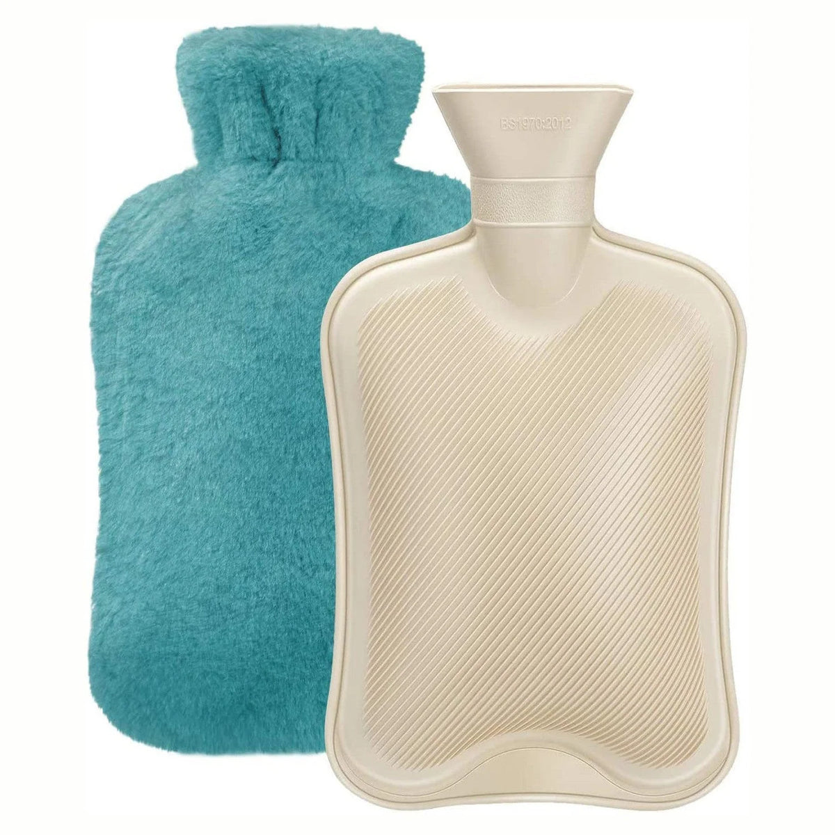 Hot Water Bottle Plush Cover Long-Lasting Heat Retention
