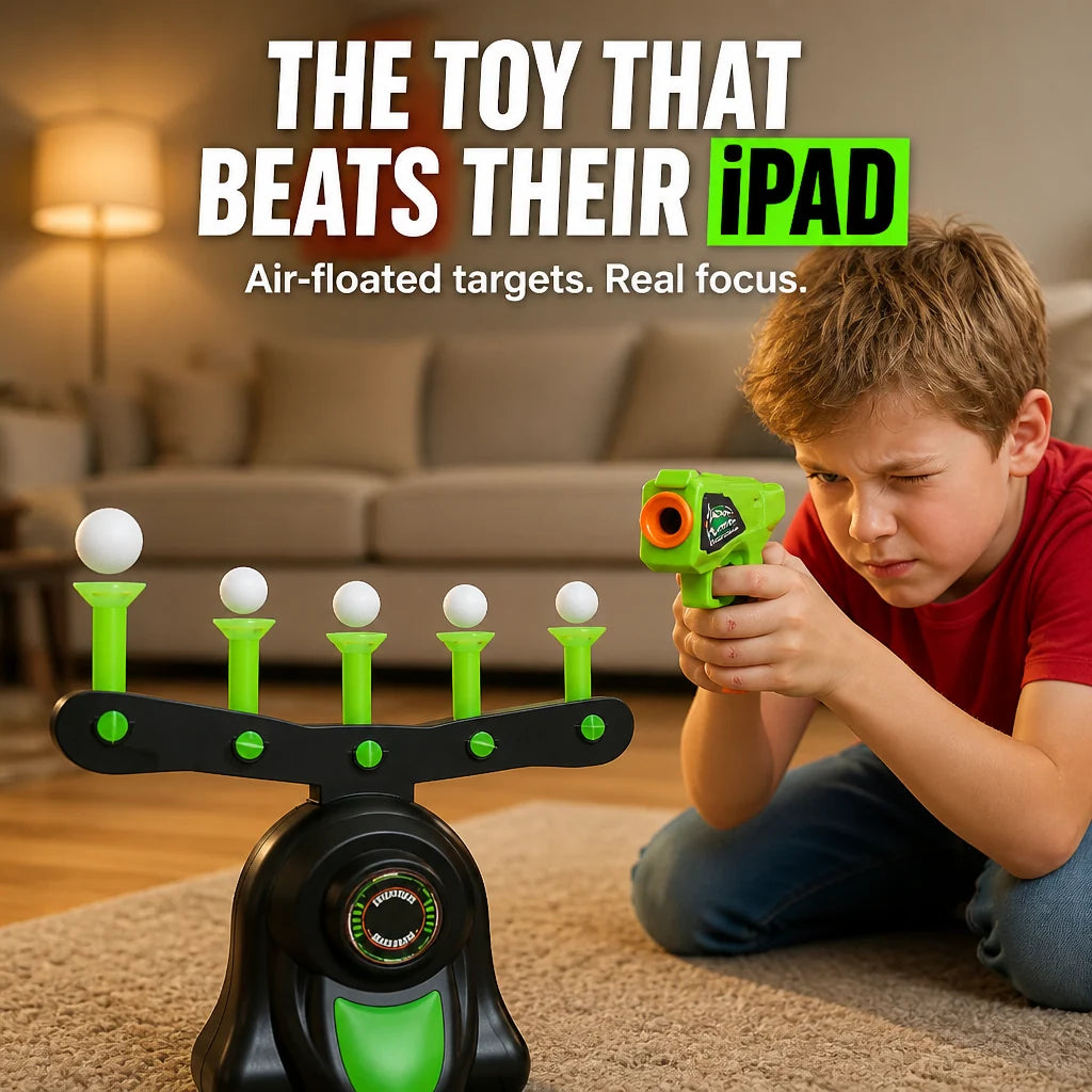 Hover Ball Game Quiet Fan Scoring Targets