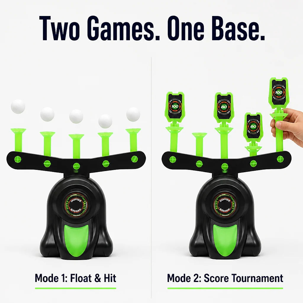 Hover Ball Game Quiet Fan Scoring Targets