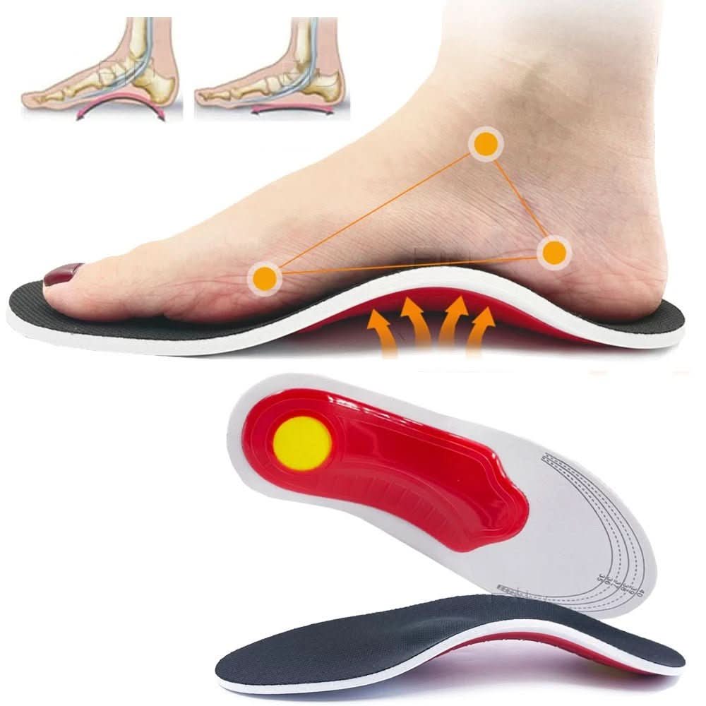 Insoles 3D Arch Support Breathable Cushioned Design