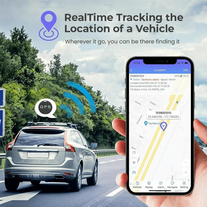 Item Tracker Bluetooth Magnetic Real-Time Alerts