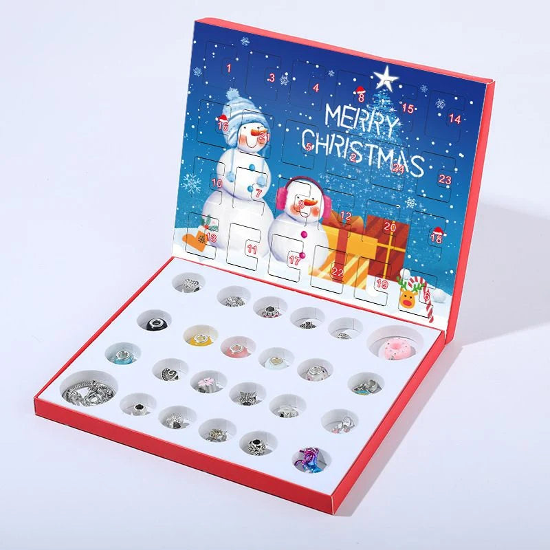 Jewelry Making Kit Advent Calendar 24 Charms & Beads