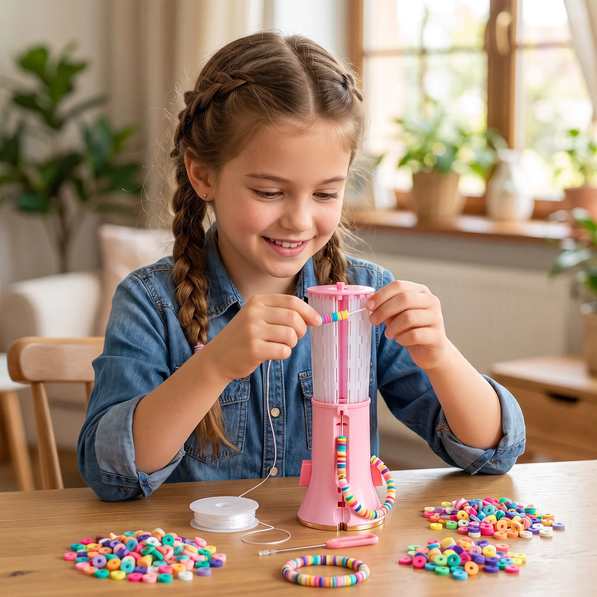 Jewelry Making Kit Beads & Charms Bracelet Necklace Set