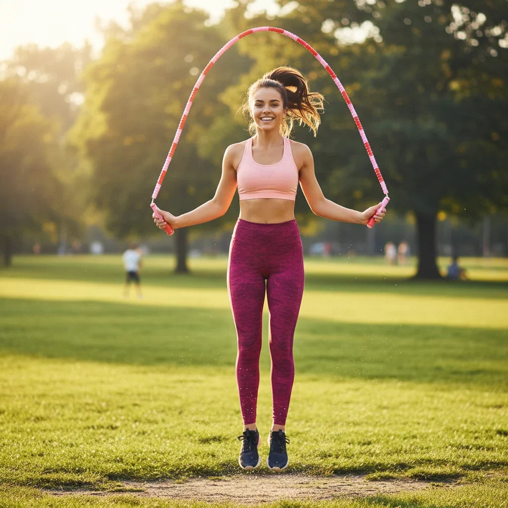 Jump Rope Adjustable Beaded Tangle-Free