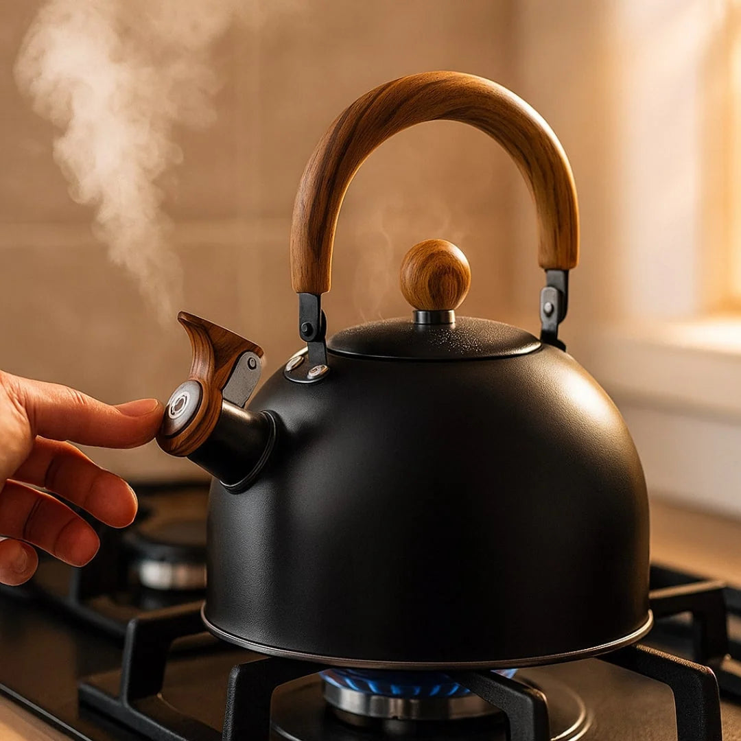 Kettle Stainless Steel Whistling 3.17 Qt Induction Compatible